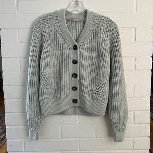 Everlane Texture Cotton Cardigan, size XS